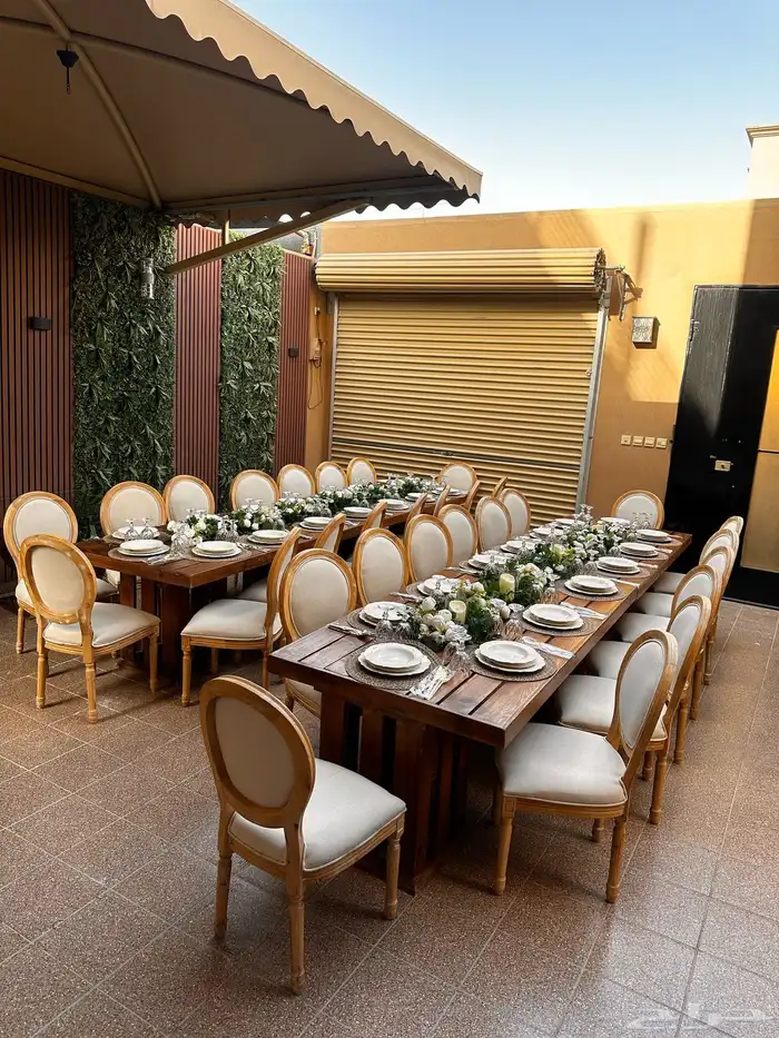 تاجير طاولات طعام الرياض 7