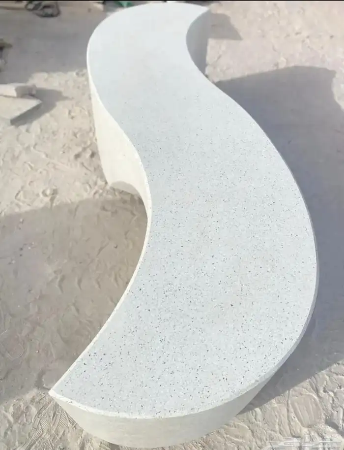 كراسى خرسانية سلات نفايات احواض زراعية مصدات مواقف 14