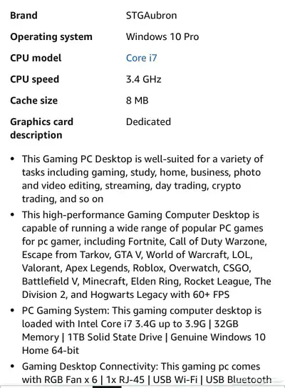 جهاز بي سي للبيع pc 4
