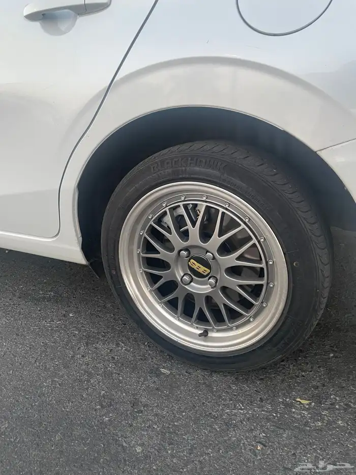 طقم جنوط BBS مقاس 16 عدد 4 صواميل للبيع 2