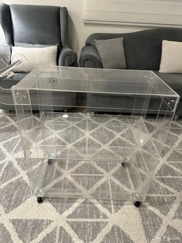 طاولة استقبال شفاف 0