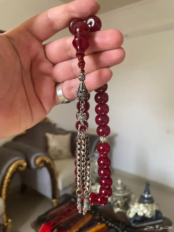 مسباح فاتوران كوربا سبحه فضه حلبيه خواتم سبح إكسسوارات 6