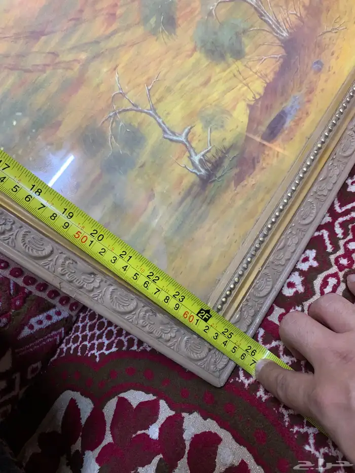 لوحه فنيه تراثيه جميله ومطلوب للفنان ابراهيم الزيكان 8