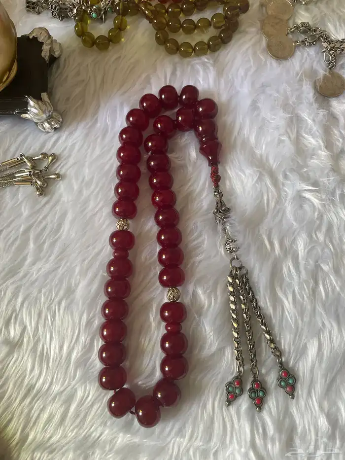 مسباح فاتوران كوربا سبحه فضه حلبيه خواتم سبح إكسسوارات 5