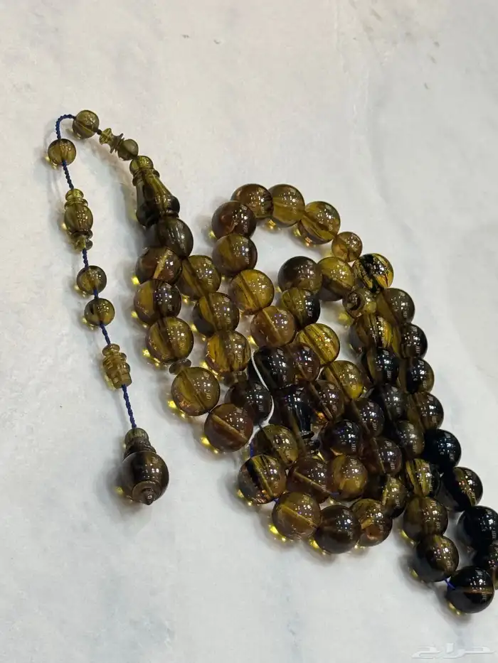 مسبحة فاتوران صب جديد لون مميز خراطة مصريه تمليكه 3