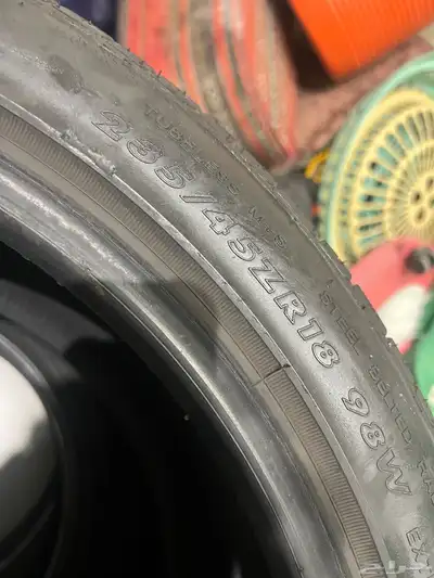 كفرات مقاس 18 نظيفه جدا 2