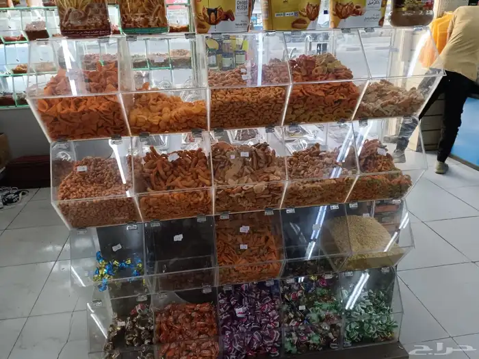 ملتزمات عرض مكسرات وسكاكر 7