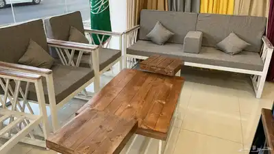 كراسي خشب جلسات خارجية كراسي كويتية 10