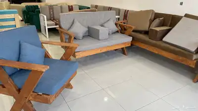كراسي خشب جلسات خارجية كراسي كويتية 5