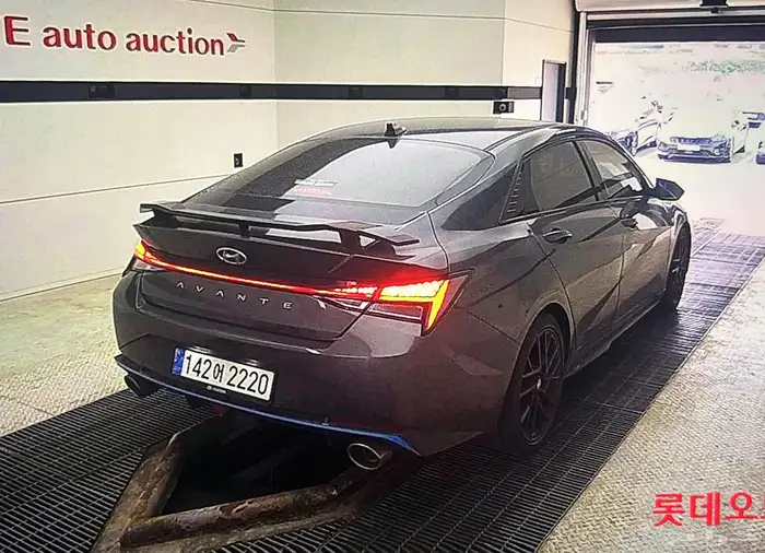 هيونداي النترا N ان لاين سبورت رياضي تيربو 2021 وارد كوريا 17
