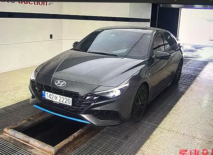 هيونداي النترا N ان لاين سبورت رياضي تيربو 2021 وارد كوريا 0