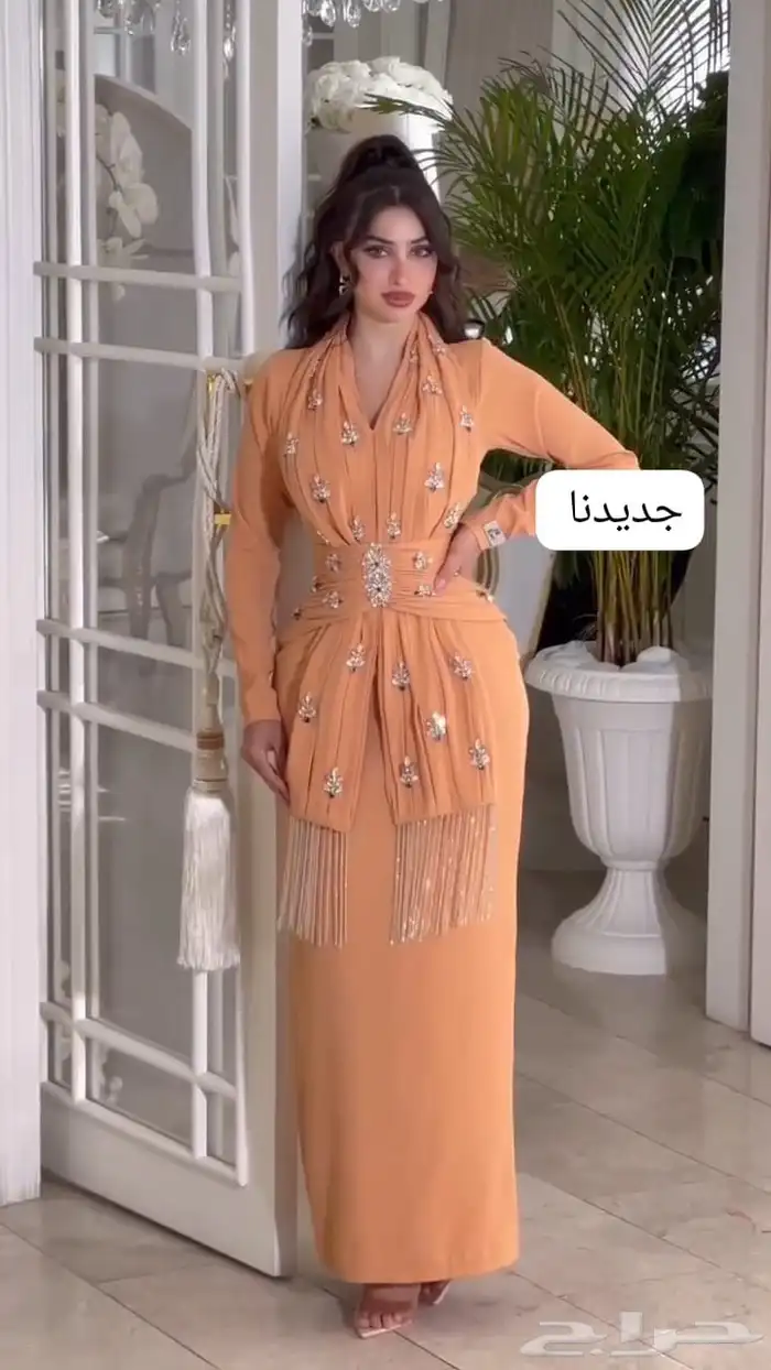 فساتين جمله وبيع بلحبه حديثة نشحن لكافه مدن المملكة 20
