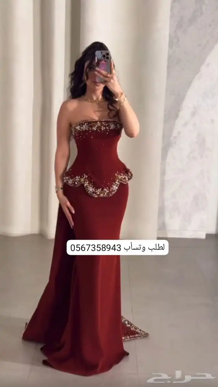 فساتين جمله وبيع بلحبه حديثة نشحن لكافه مدن المملكة 19