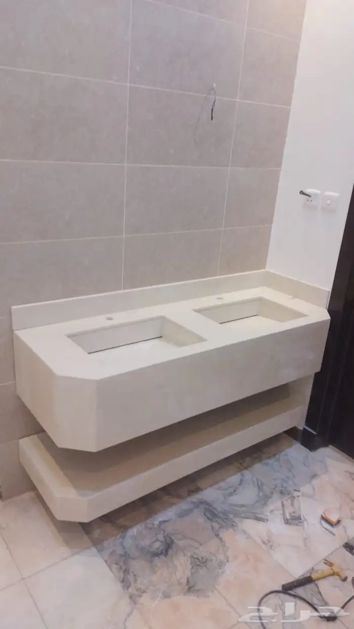 تفصيل مغاسل رخام صناعي وطبيعي حسب الطلب 5