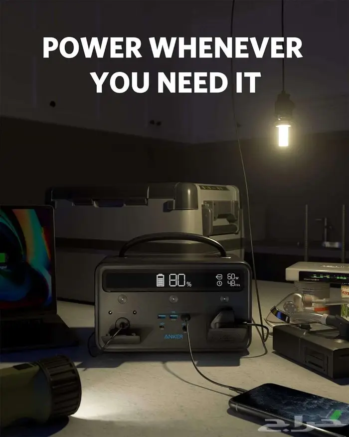 مولد طاقة أنكر PowerHouse II 400   لا تنقطع طاقتك أبد ا 7