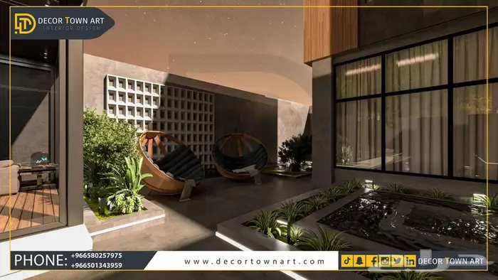 تصميم ديكور (فلل ابراج سكنية  أبنية تجارية  شاليهات) 17
