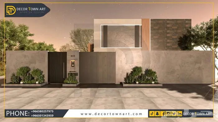 تصميم ديكور (فلل ابراج سكنية  أبنية تجارية  شاليهات) 5