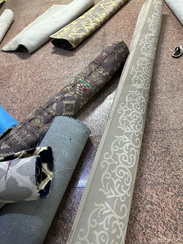زوليه وفرشات وموكيت شبه جديد تركي وبلجيكي 1