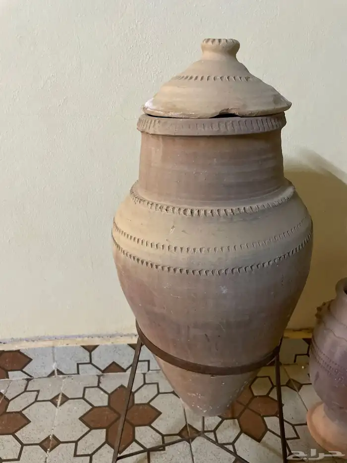 زير فخار حجمين كبير وصغير على السوم 0