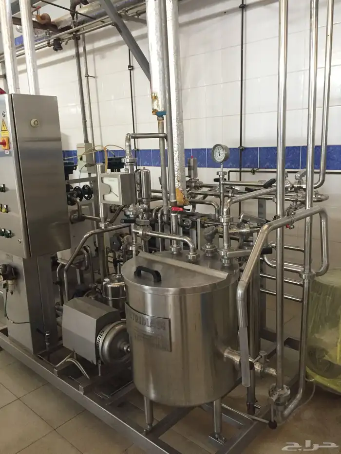 خط انتاج اجبان وألبان ايطالي بحالة الوكالة 3