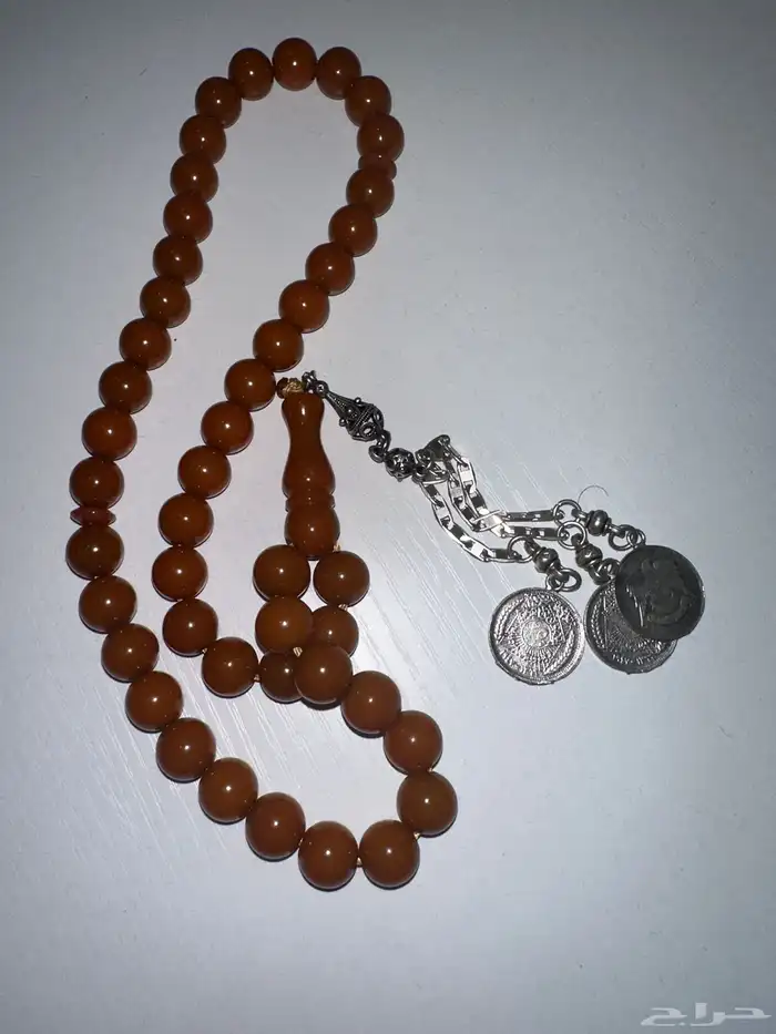 للبيع مسبحة فاتوران نادرة - 45 حب ة - وزن ثقيل 52 جرام 4