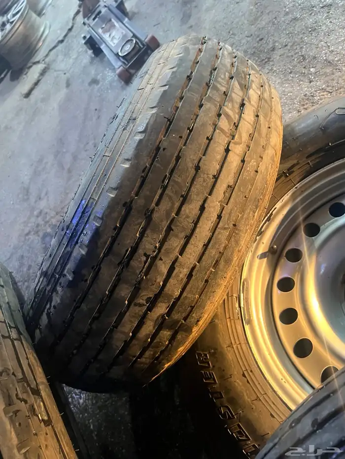 جنوط هلل بلاتنيوم حديد معا كفرات بالون ديرو مقاس900 18 10