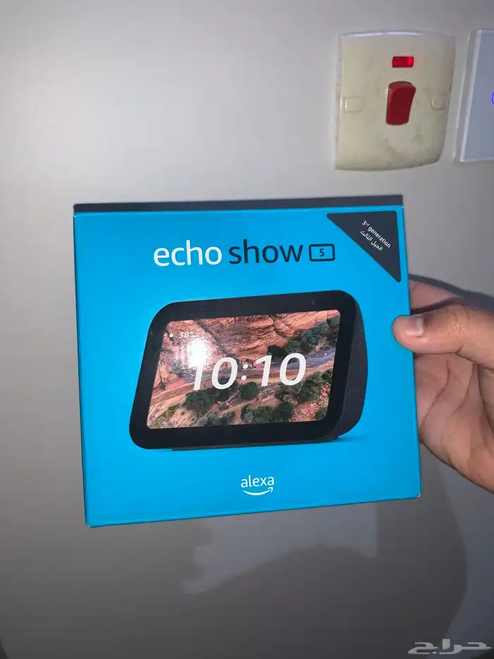 جهاز Echo Show 5 اللكسا الجيل 3 مساعد صوتي. 0