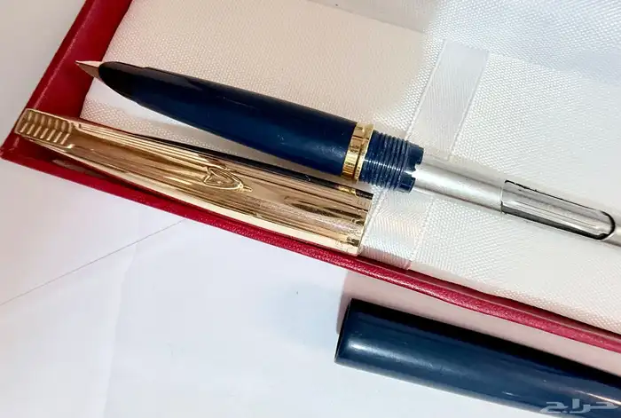 قلم باركر 45 الذهبي Midnight blue 7