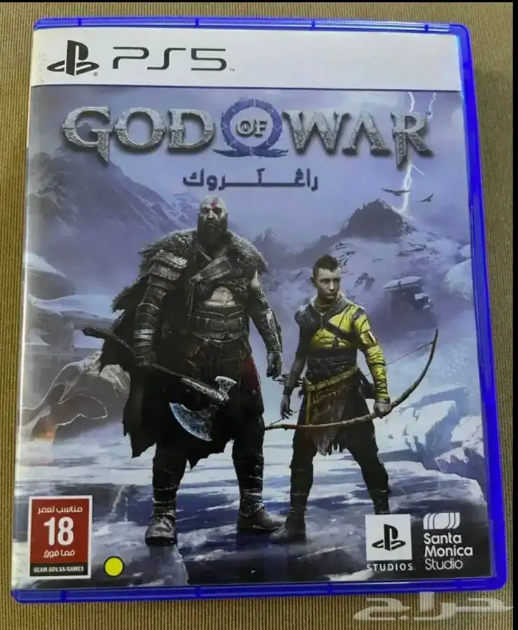 شريط God of war ragnarok 0