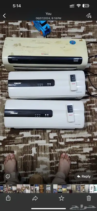 فرن كهربائي 46 لتر ودفايه 3