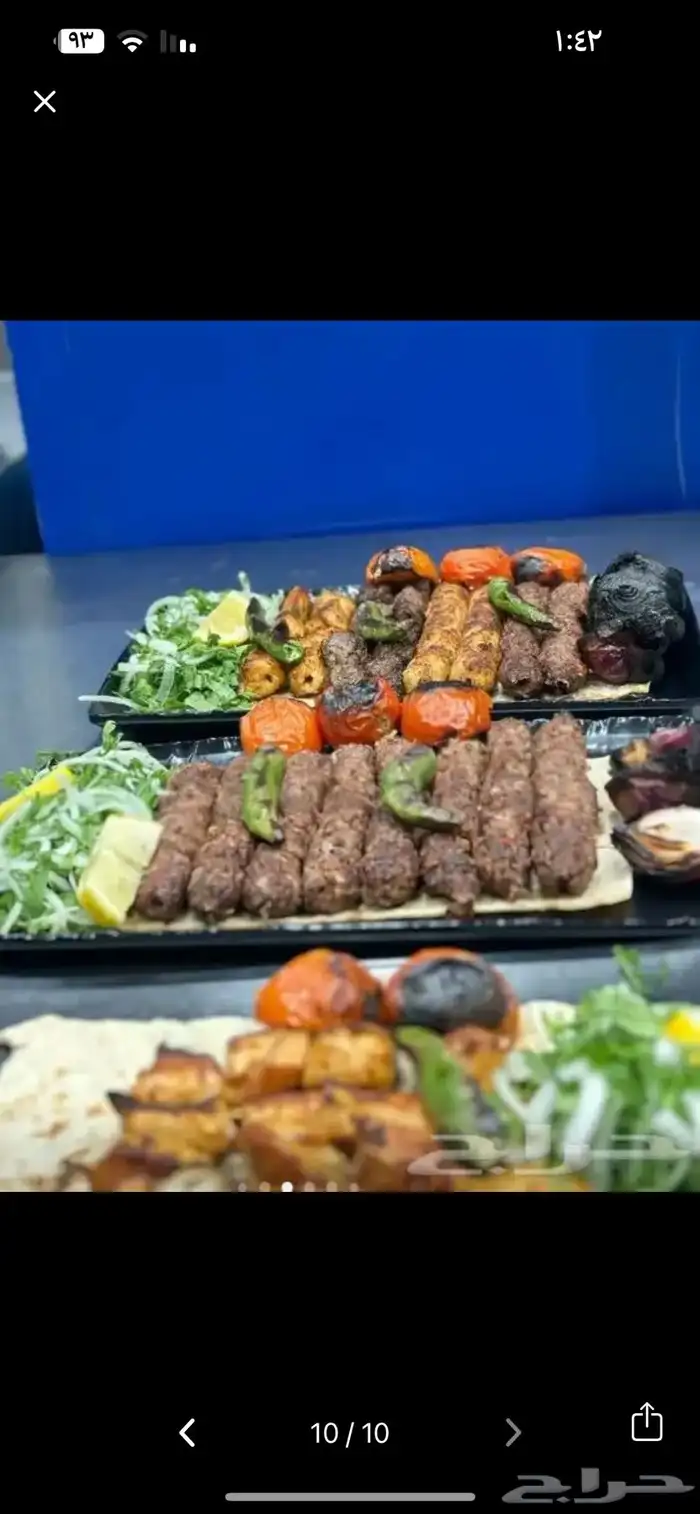 شوي خارجي في الأستراحات 2