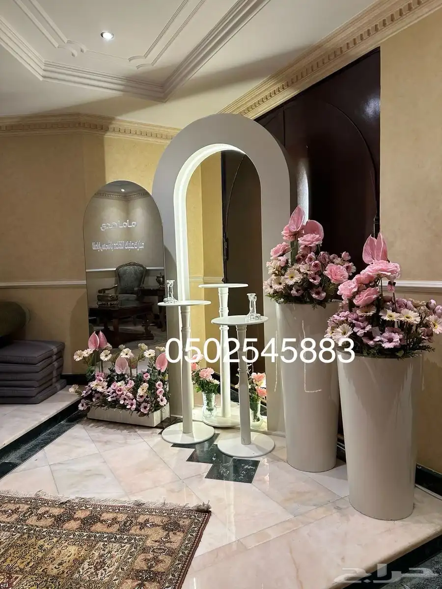 كوش مداخل استقبال خطوبه ملكه 6