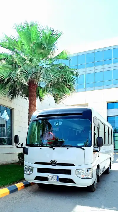 Bus coaster for Rent with driver in Riyadh 0