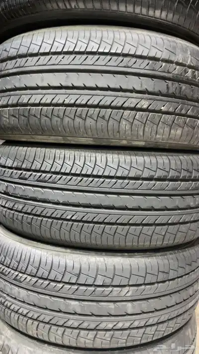 215 55 17 طقم كفرات يوكوهاما نضيف 1