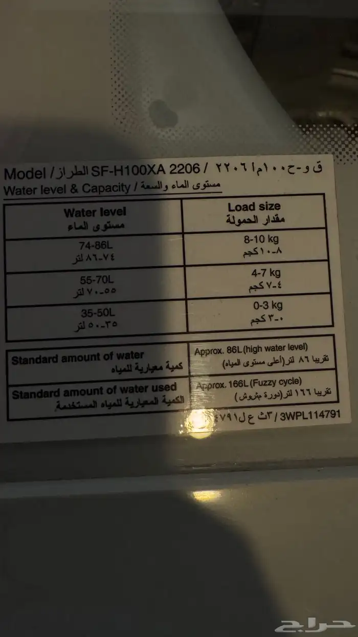غسالة اوتماتيك جديده 2