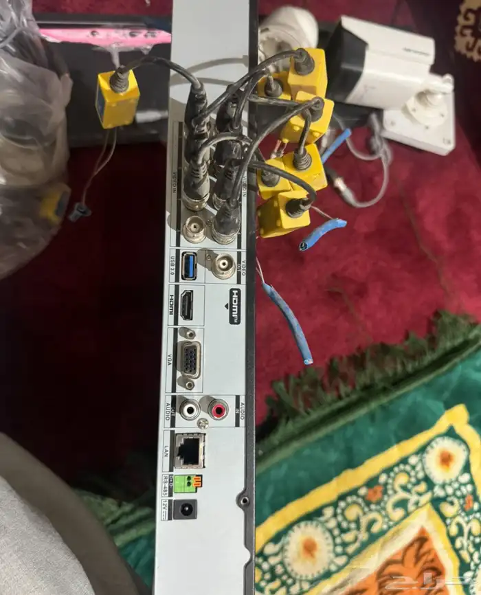 كاميرا كميره مراقبة HDمع الجهاز العدد (7) مع الشاشة والرسيفر 6