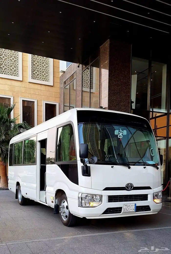 Bus coaster for Rent with driver in Riyadh 2