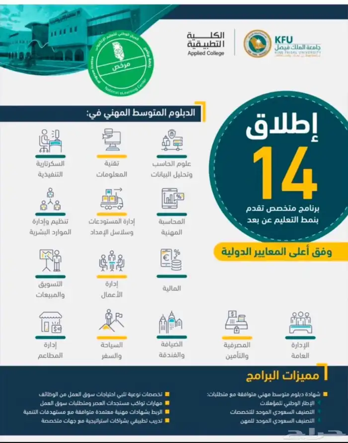 تسجيل جامعة الملك فيصل عن بعد 0