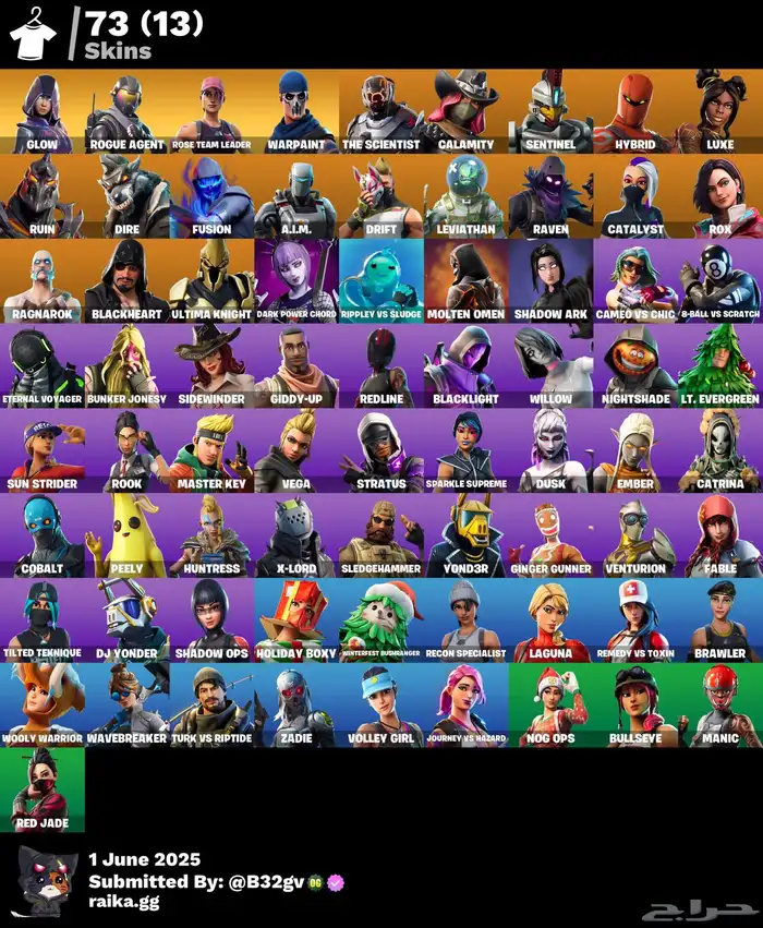 حسابات فورت للبيع 0
