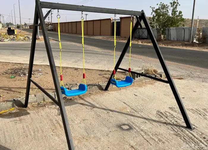 مرجيحة اطفال مقعدين جديدة 1