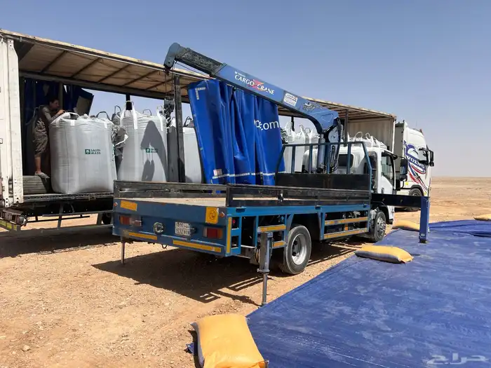 ونش كرين رافعة تشليح الحاير الصناعية الثانية السلي 2