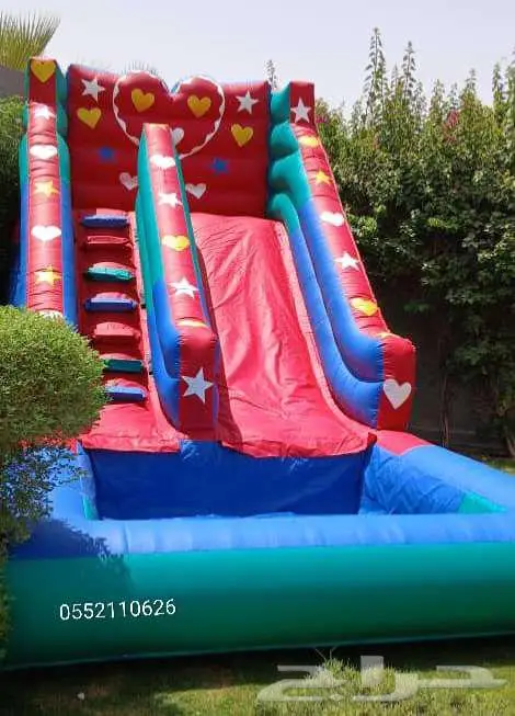 إيجار نطيطات زحليقه مائيه 2