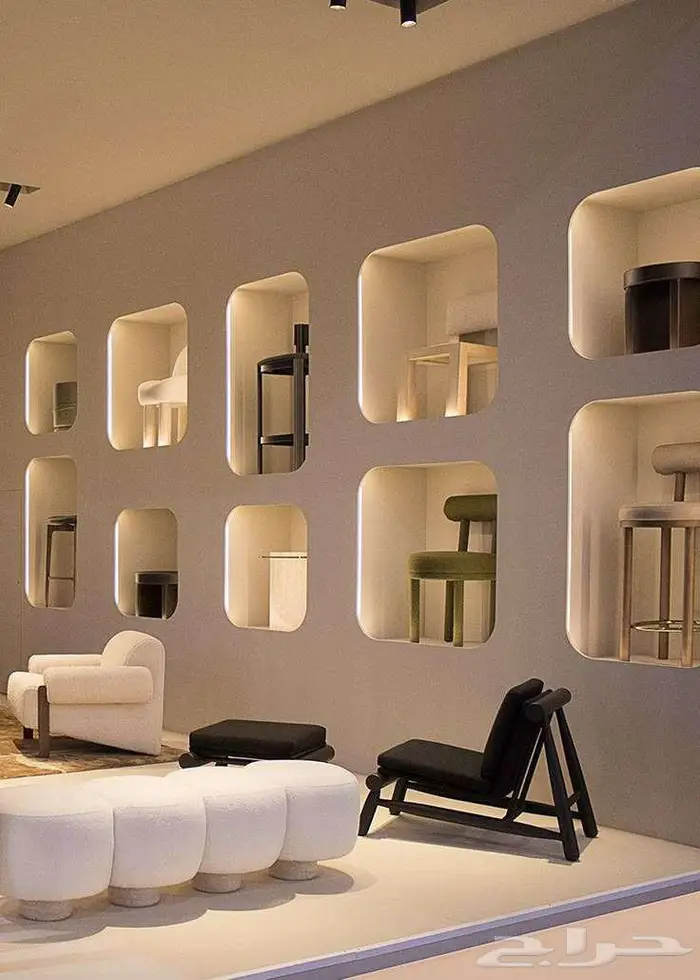 تصميمات 3D ديكورات محلات تجارية و منازل معماري وديكور 1
