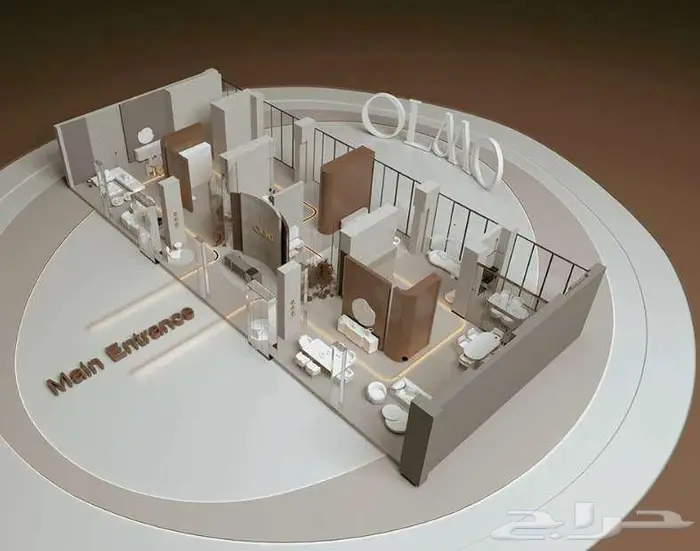 تصميمات 3D ديكورات محلات تجارية و منازل معماري وديكور 2