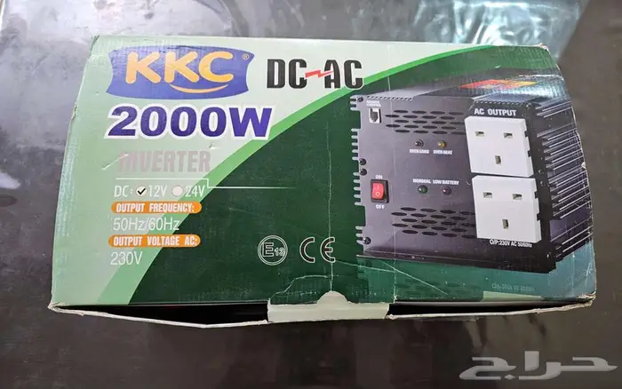 محول كهرباء انفيرتر كبير KKC 12V 2000W DC TO AC INVERTER 1