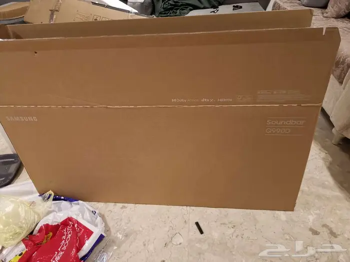 ساوند بار q990d سامسونج مع الكرتون والفاتورة وتحت الضمان 7