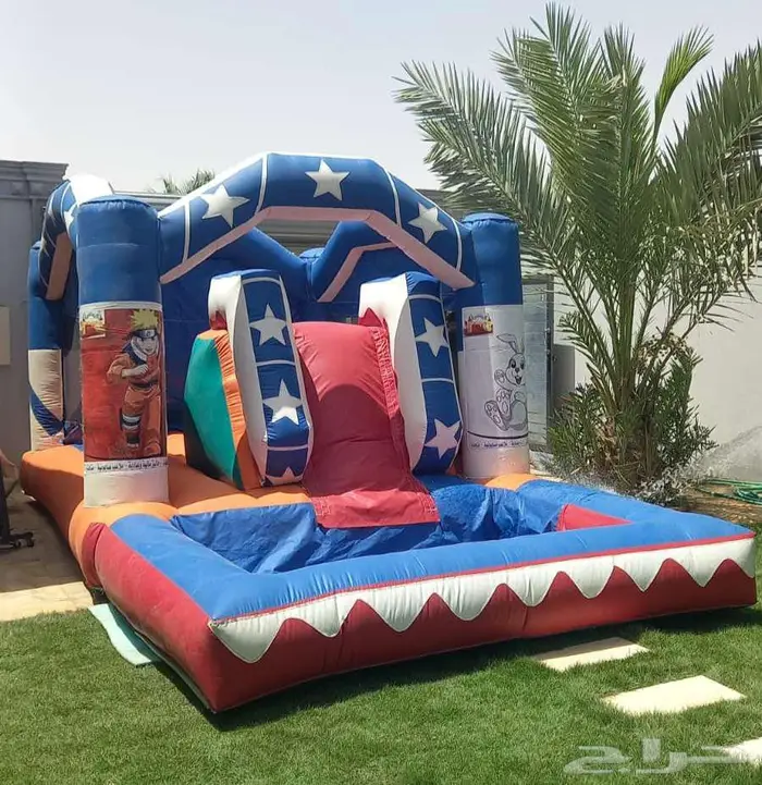 إيجار نطيطات زحليقه مائيه 3