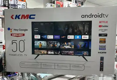 شاشات تلفزيون kmc سمارت 4k سعر الجملة يوجد تابي تمارا أقساط 13