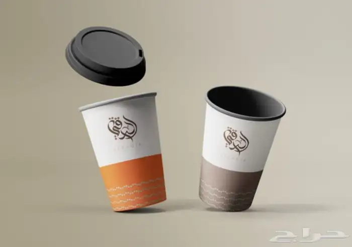 طباعة وتصميم أكواب ورقية جميع المقاسات 3