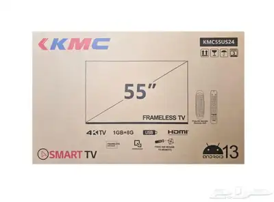 شاشات تلفزيون kmc سمارت 4k سعر الجملة يوجد تابي تمارا أقساط 12